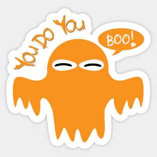 You Do You Boo! Funny Halloween T-Shirt Sticker